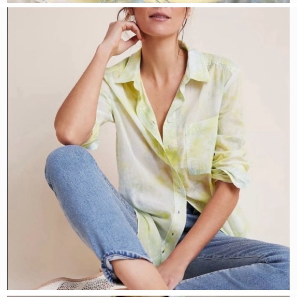 Anthropologie Pilcro Cate Blouse